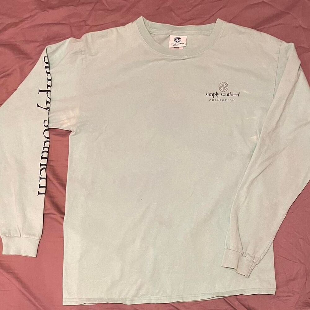 Simply Southern Women's Blue Sweatshirt